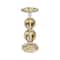 Gold Bubble Glass Pillar Candle Holder by Ashland®